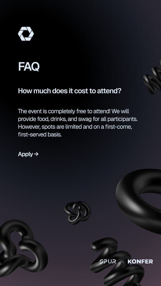 FAQ: Cost to attend